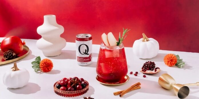 Q Mixers Cranberry Pomegranate Spritz