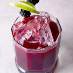 Blackberry Basil Spritzer cocktail