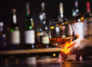 Spirit Reviews: Brandy and Cognac for 2025 brandy in snifter glass on bar