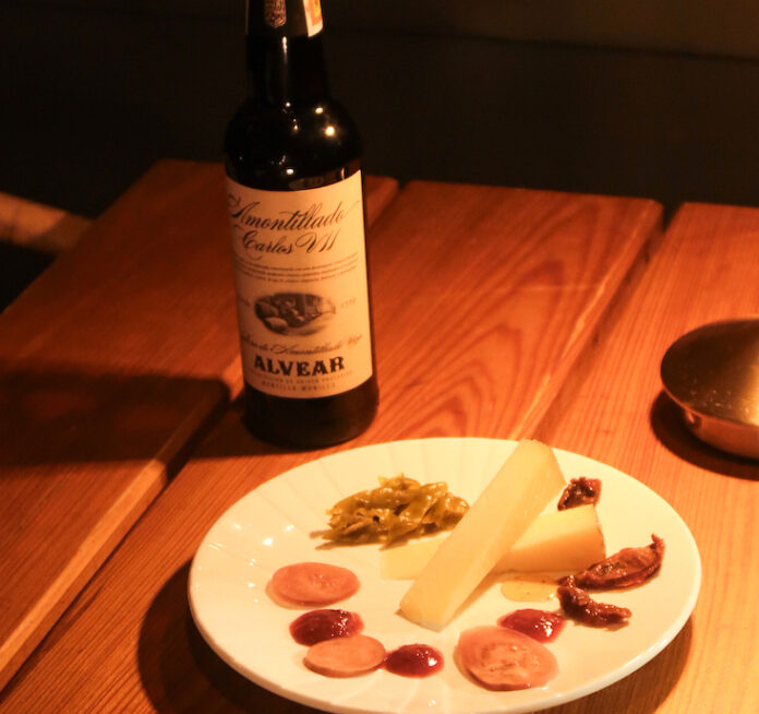 cheese plate at The Iberian Pig in Atlanta