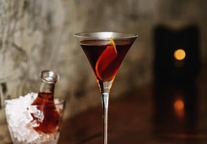 Back in Black cocktail