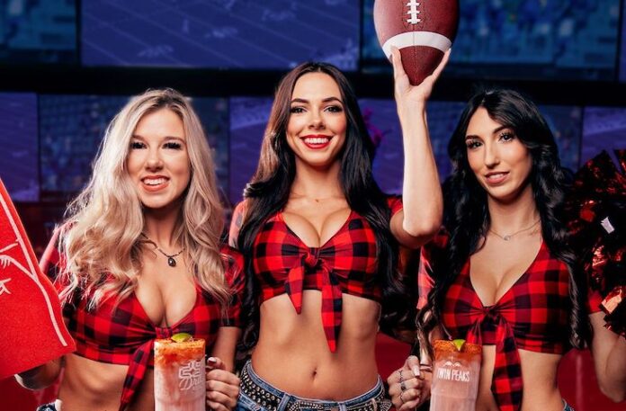 Sports Bar TPGs Servers at the sports bar chain Twin Peaks.