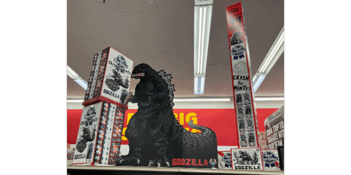 Pabst Blue Ribbon Godzilla 99-Pack