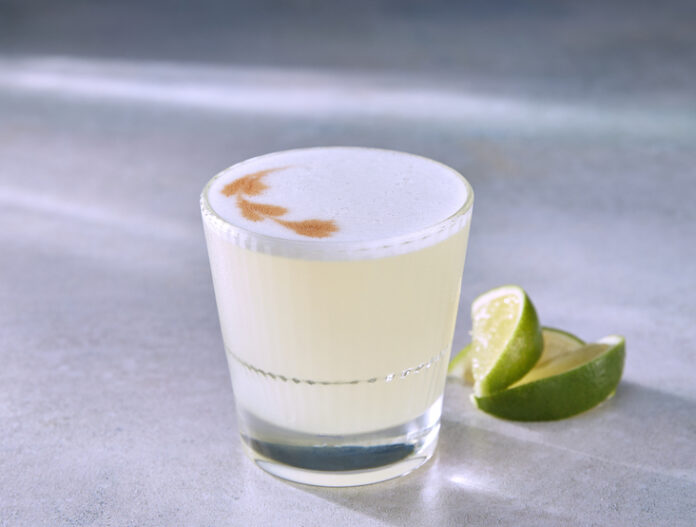 Pisco Sour cocktail