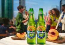 Heineken 0.0 Adds Pressed Lime and Nectarine Juniper Flavors heineken