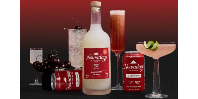 Nowadays Black Cherry THC beverage