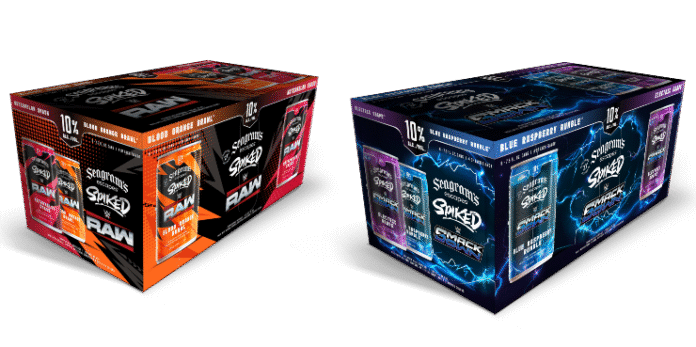 Seagram’s Escapes Spiked new WWE Rotator Packs.