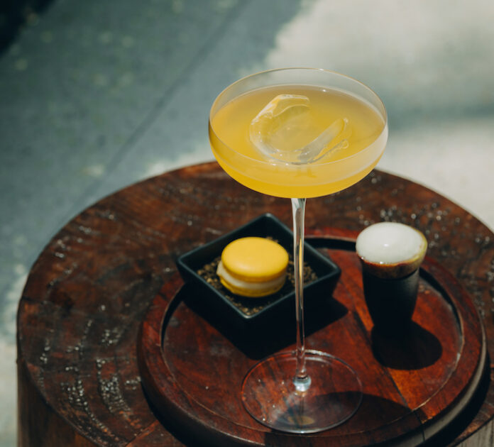 The Golden Atoll cocktail