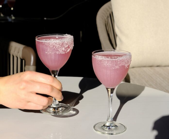 The Leading Lady specialty cocktail at Hard Rock Hotel New York