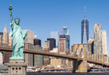 Southern Glazer’s and Edrington Expand Agreement to NY Brooklyn bridge with cityscape of Lower Manhattan