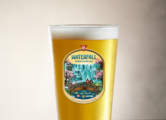 BJ’s Unveils Waterfall Rice Lager Collab Waterfall Rice Lager at BJ’s Restaurant & Brewhouse
