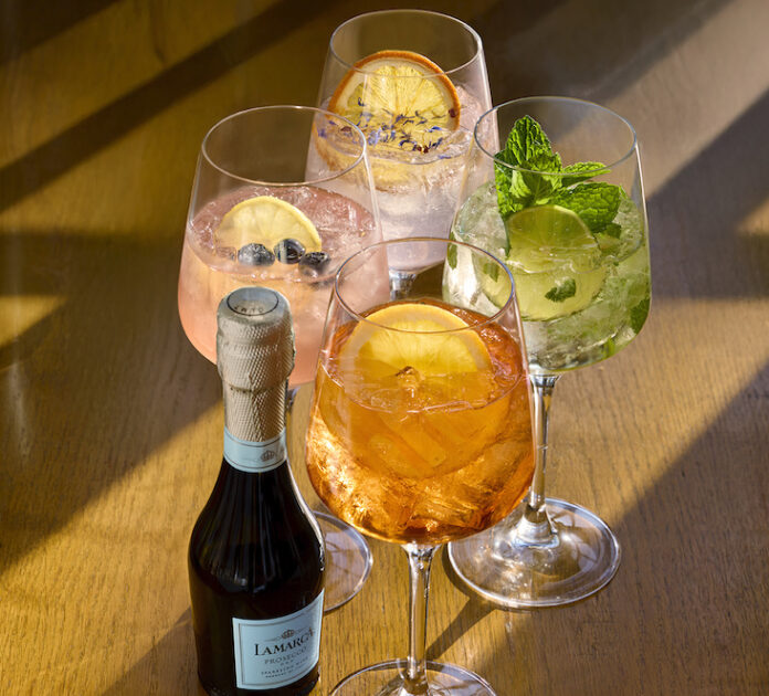 California Pizza Kitchen spritz cocktails