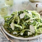 Shaved Asparagus and Arugula Salad with Ricotta Salata