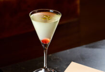 Behind the Beverage: The Fattoush at The Peach Crease Club in Denver Fattoush cocktail