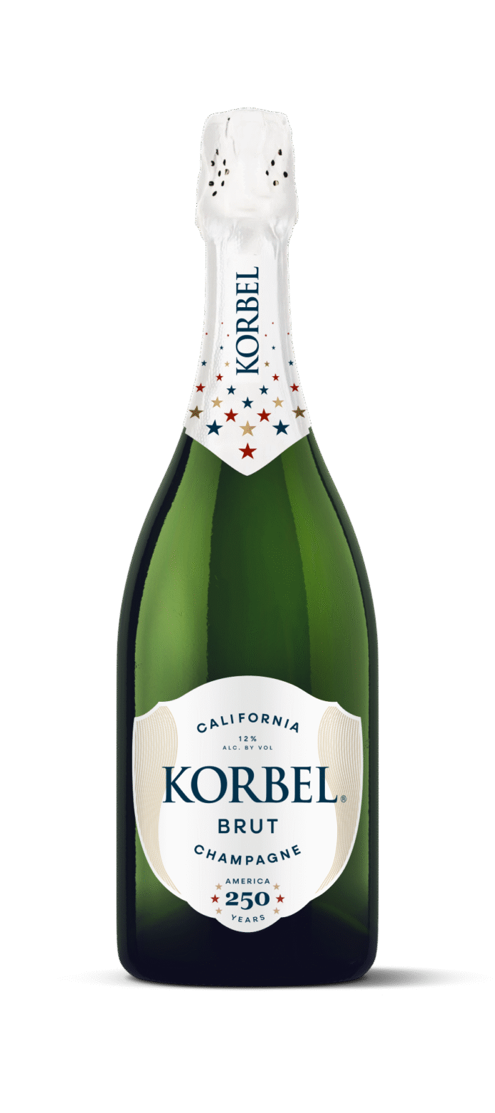 korbell america 250 champagne california summer 2026