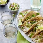 Fish Tacos with Radish Avocado Relish