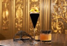 Lotte New York Palace Unveils Specialty Masquerade Cocktails The Masquerade cocktails at Lotte New York Palace.