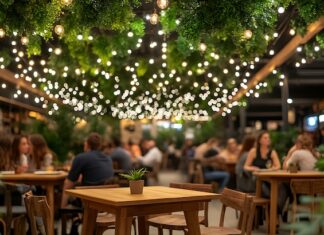 What On-premise Operators Get Wrong About Guest Acquisition Costs Crowded outdoor restaurant garden with tables