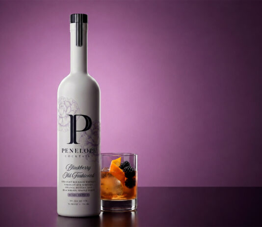 Penelope Bourbon Blackberry Old Fashioned