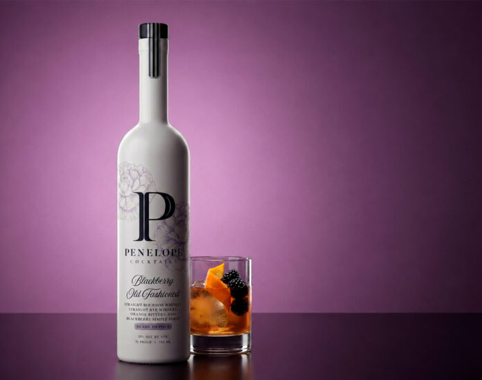 Penelope Bourbon Blackberry Old Fashioned