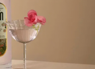 Spring Blush Reverie cocktail