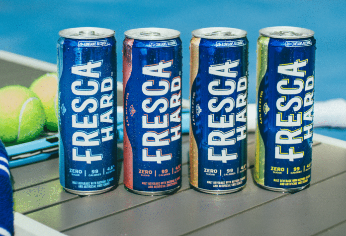 Fresca Hard can lineup.