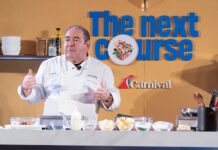New Culinary Course for Carnival Cruise Line Chef Emeril Lagasse, Carnival Cruise Line's chief culinary officer.