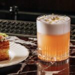 Apricot Fizz cocktail