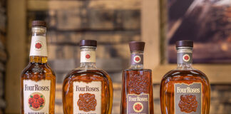 Four Roses Bourbon Bottles