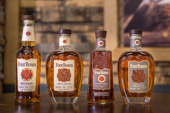 Four Roses Bourbon Bottles Four Roses Bourbon Bottles