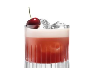 Cherry Ember Sour cocktail