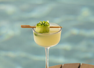 Cucumber & Basil cocktail