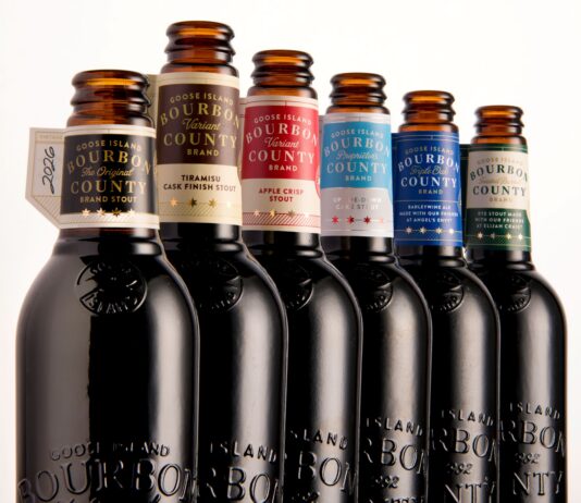 Goose Island Beer Co. 2026 Bourbon County Brand Stout lineup