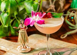 The Tropical Tease cocktail