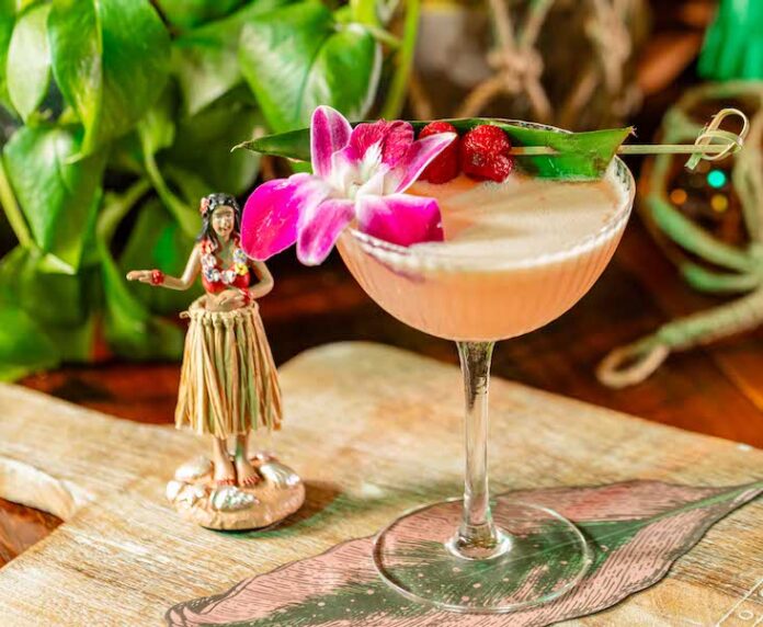 The Tropical Tease cocktail