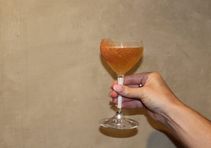 Crab Cake cocktail drink