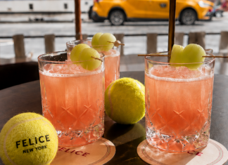 Three Riffs On The Honey Deuce Cocktail Baseline Tennis Cocktail
