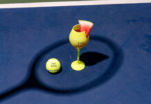 the Watermelon Slice cocktail at the US Open tennis tournament.