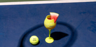 the Watermelon Slice cocktail at the US Open tennis tournament.