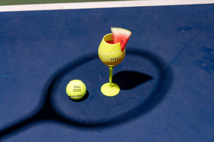 the Watermelon Slice cocktail at the US Open tennis tournament.