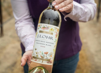 J Lohr Flume Crossing Sauvignon Blanc new bottle packaging