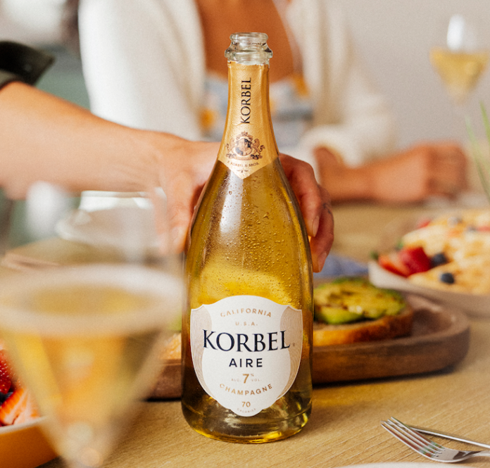 Korbel Aire wine