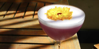Mirtilli! Mirtilli! blueberry cocktail