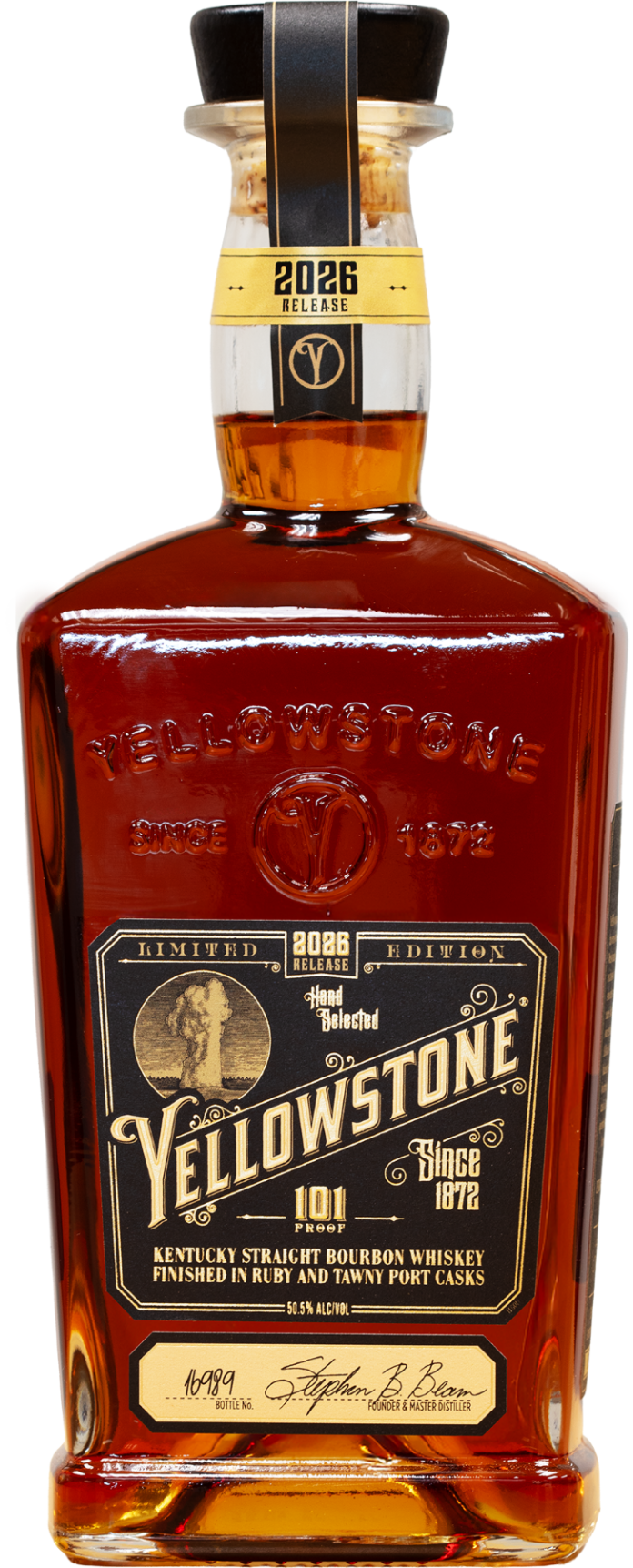 Yellowstone 2026 LE Front Yellowstone Limited Edition 2026 bourbon finish tawny port