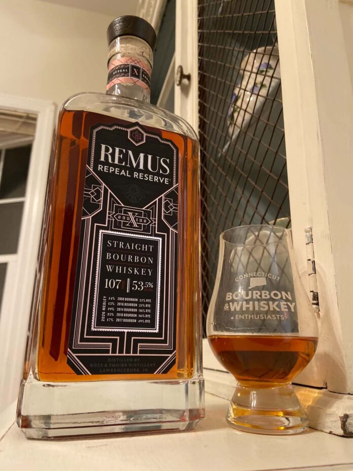 Remus Repeal Reserve Series X bourbon review rating grade
