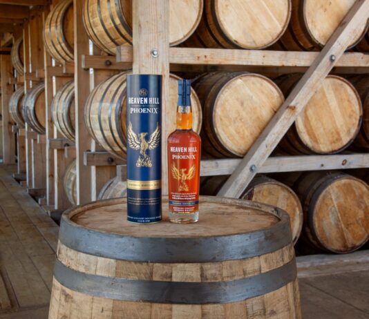 Heaven Hill Phoenix bourbon whiskey fire 18 year years old