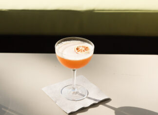 Millstone’s Mystery Mocktail Option a NA drink at Millstone restaurant in Lexington, KY