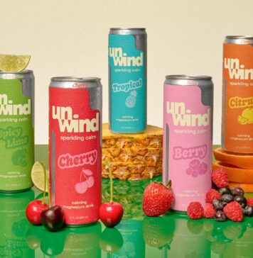 unwind functional beverage nowadays