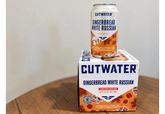 Cutwater Releases Gingerbread White Russian and Passion Fruit Martini cutwater