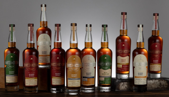 Lost Lantern's George Dickel Collection.